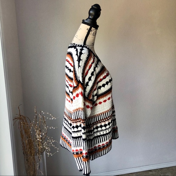 Andrew Marc NWT knit sweater oversized ivory M - Picture 7 of 8